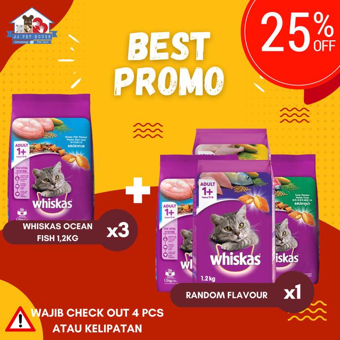 Promo WHISKAS JUNIOR OCEAN FISH KG BELI DISCOUNT 25