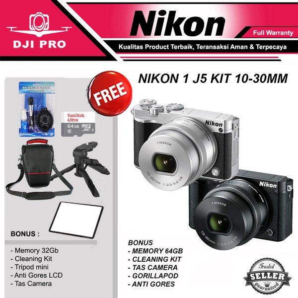 Jual Nikon J5 Kit 10-30mm Camera Mirrorless Nikon J Original