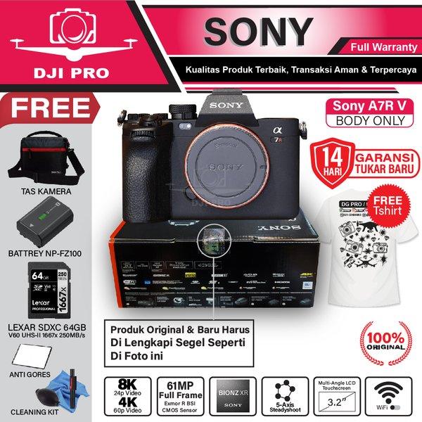 Jual Sony A7R V Body Only Mirrorless Alpha A7RV A7 RV A7R5
