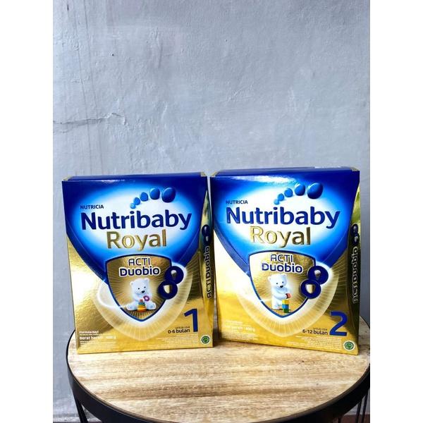 Gambar Nutribaby Royal 1 Nutribaby Royal 2 Actiduobio 400gr MIN 2 PCS dari banistore213 undefined Tokopedia