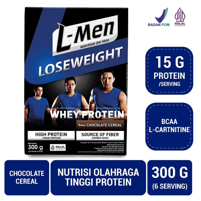 Gambar L-Men Lose Weight Chocolate Cereal 300g - Suplemen Penurun Berat dari ira shop0 undefined Tokopedia