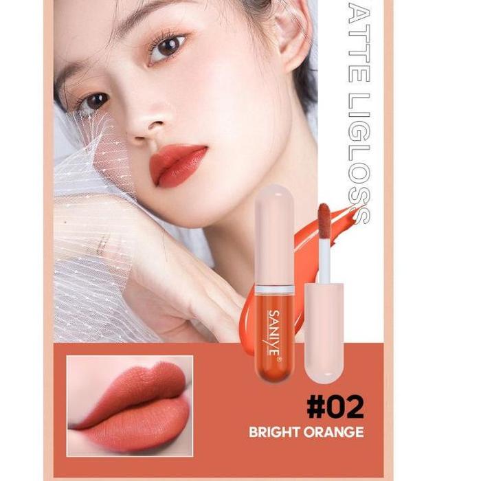 Gambar SANIYE BPOM Waterproof Mini Kapsul Lip Matte Lip Cream - 04 dari Kathlee Beauty undefined 5 Tokopedia
