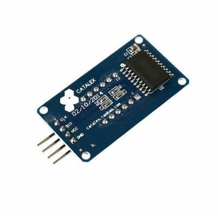 Gambar TM1637 Module 7 Segment Display 3642BH Circuit Electronic for Arduino dari Alham Toko undefined Tokopedia
