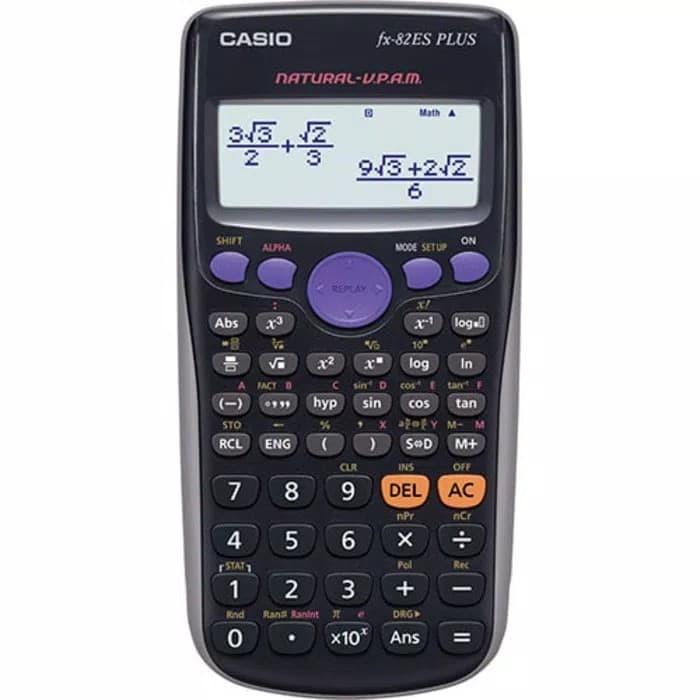 Gambar promo kalkulator calculator casio fx 82 es plus - scientific good dari PAPA ANIN MARKET8 undefined Tokopedia