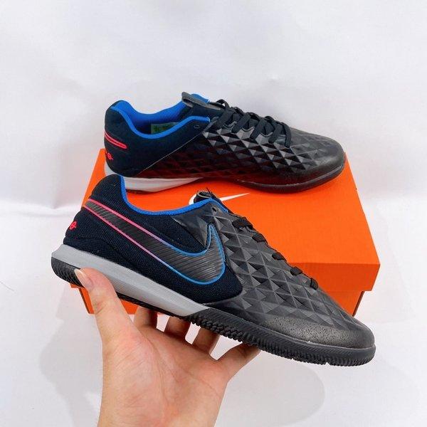 Jual SEPATU FUTSAL NIKE TIEMPO LUNAR LEGEND VIII PRO BLACK SIREN
