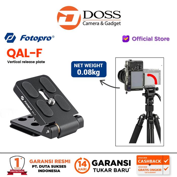 Jual Fotopro QAL-F Horizontal to Vertical Rotating Camera Kota