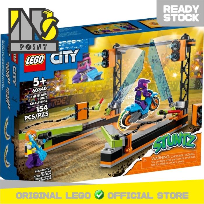 Gambar LEGO 60340 - City - The Blade Stunt Challenge dari Ins Point undefined Tokopedia