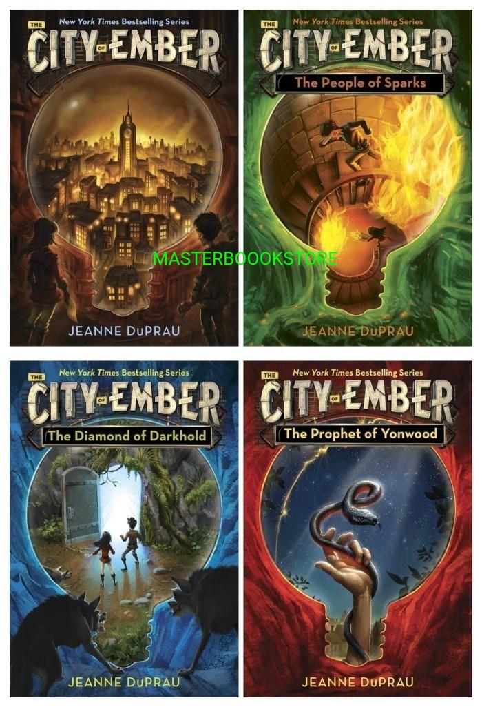 Gambar The City of Ember Series 4 Books Set ~ dari MASTERBOOKSTORE undefined Tokopedia
