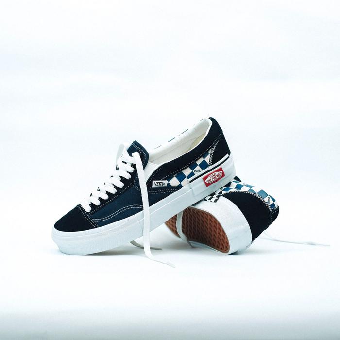 Jual Promo Vans Slip On Cut And Paste Navy Original 100 BNIB