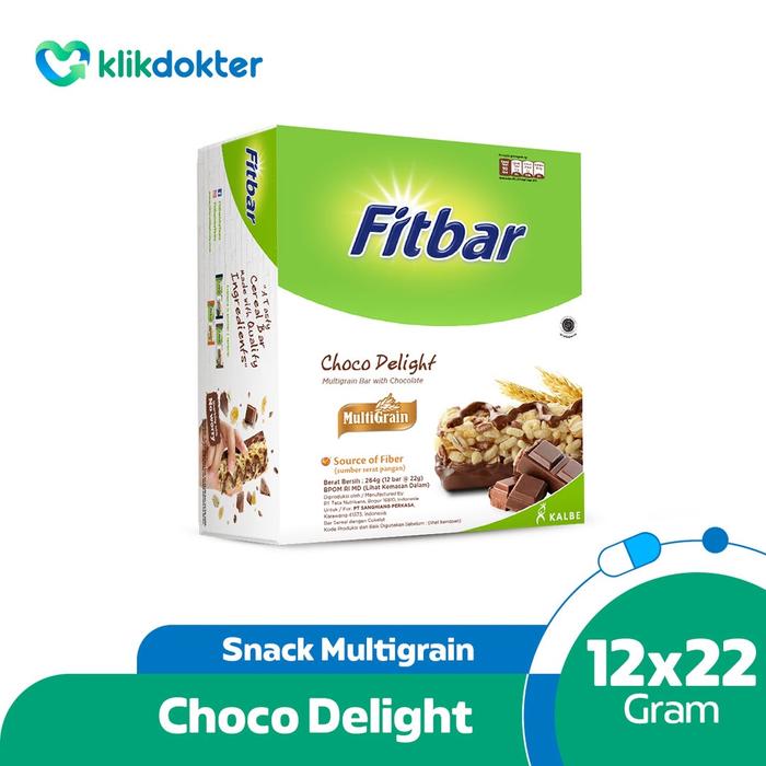Gambar Fitbar Choco Delight Multigrain 12x22gr Berkualitas dari Aisyah Bilqiss undefined Tokopedia