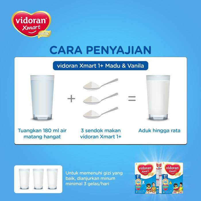 Gambar Terjamin Vidoran Xmart 1+ Imun Up Susu Formula Madu [925 G/2 Pcs] dari Dellcaac store undefined Tokopedia