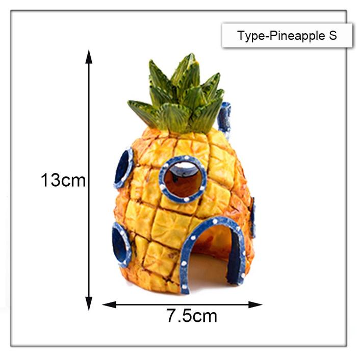 Gambar Hiasan Aquarium Aquascape Rumah Spongebob Squidward Spongebob Figure - A dari IDT4 undefined Tokopedia