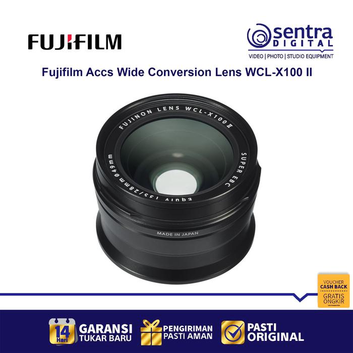 Gambar Fujifilm Wide Conversion Lens WCL-X100 II For X100 X100S X100T X100V - Black dari Sentra Digital undefined Tokopedia
