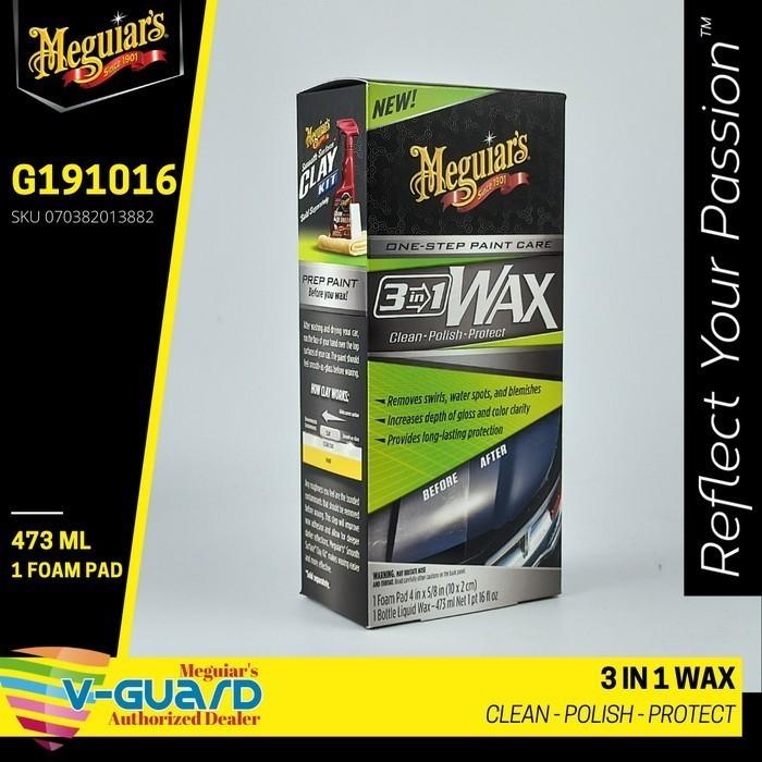 Gambar Meguiars - Meguiar's 3in1 Wax One-Step Paint Care Box, Pengkilap Mobil dari VnV Guard undefined Tokopedia