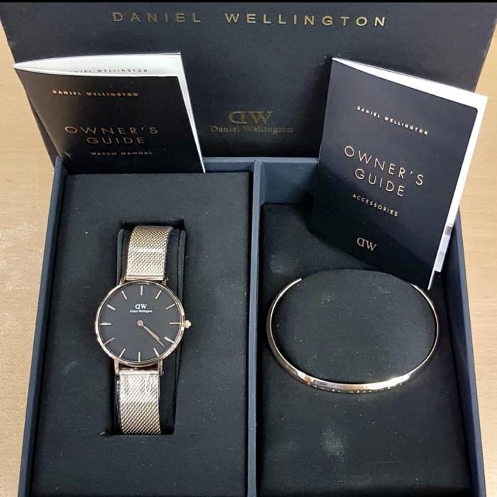 Dw Jam Tangan Set Gelang Wanita Cocok Untuk Kado Fullset Box Paperbag - Main Image