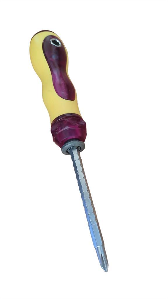 Gambar Obeng Bolak Balik BB Plus Min 3 5 6 Inch gagang Grip On / Transparan - VEGAS dari MITRA BANGUNAN 888 undefined Tokopedia