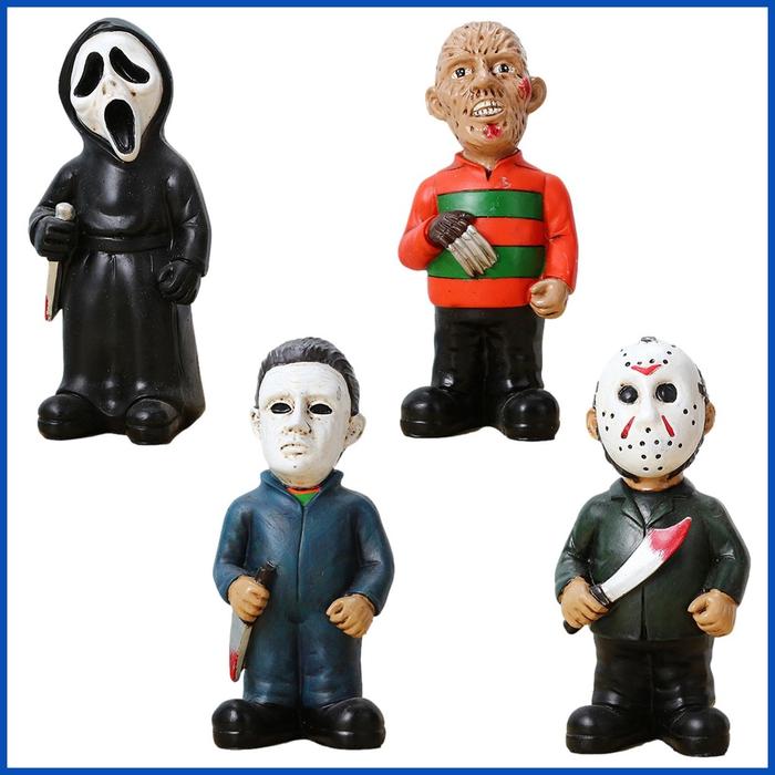 Gambar Jiwid Miniatur Figurin Karakter Nightmare Jason Michael Myers jiwid dari Grodie Store undefined Tokopedia