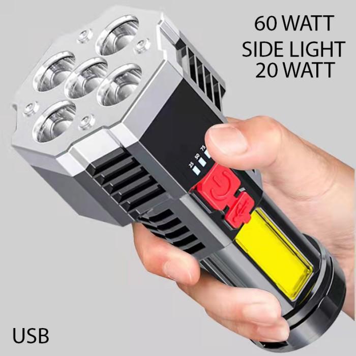 Modul Led Senter Promo SENTER LED 5 MATA 60W + 20W SUPER TERANG / SENTER CAS LED ...