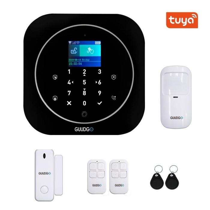 Gambar GUUDGO Tuya APP Smart WiFi GSM Home Security Alarm System FF dari Hsje undefined Tokopedia