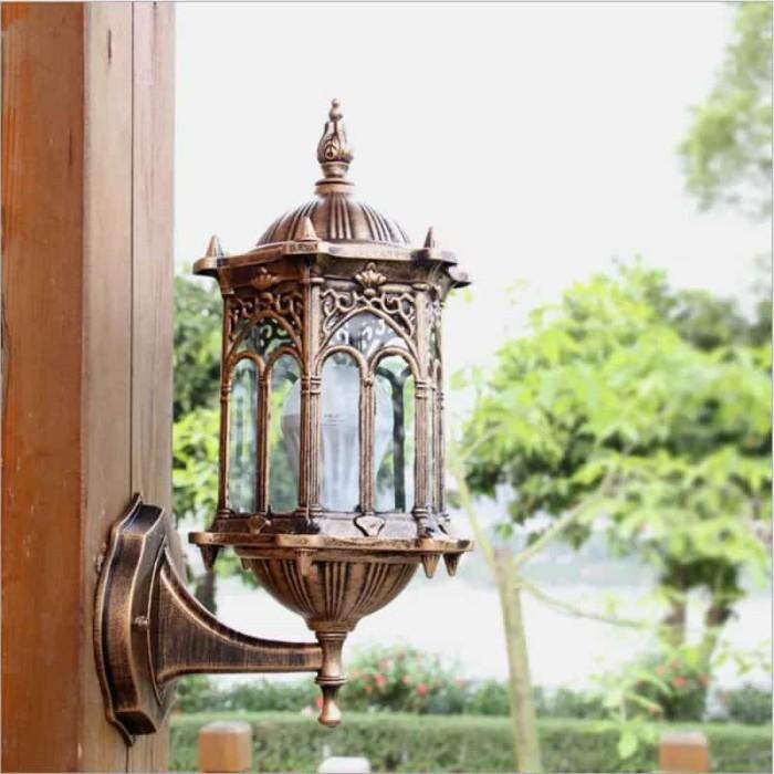 Gambar LAMPU HIAS DINDING OUTDOOR WATERPROOF MEWAH DAN ELEGAN / LAMPU DINDING - KX-0826 dari Sumber Jaya Lighting undefined Tokopedia