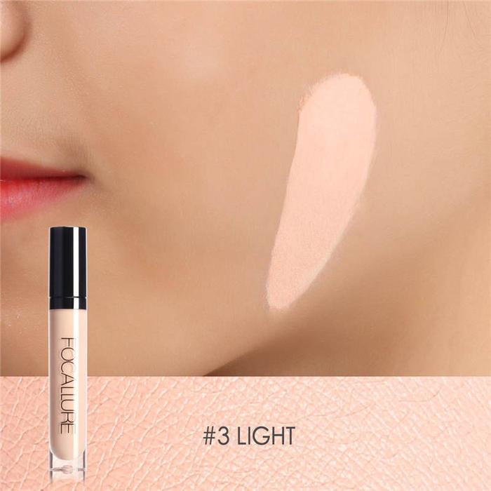 Gambar FOCALLURE Full Coverage Concealer Liquid concealer - #03 dari Saening Store Beauty ID undefined Tokopedia
