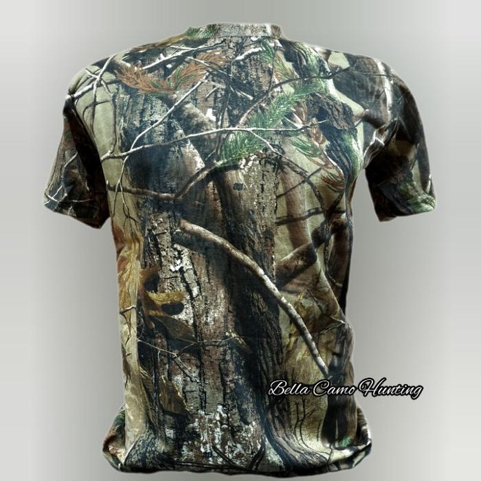 Gambar Kaos Real tree Camo Loreng Hunting Baju Lengan Pendek dari Toko Seragam Bagus undefined Tokopedia