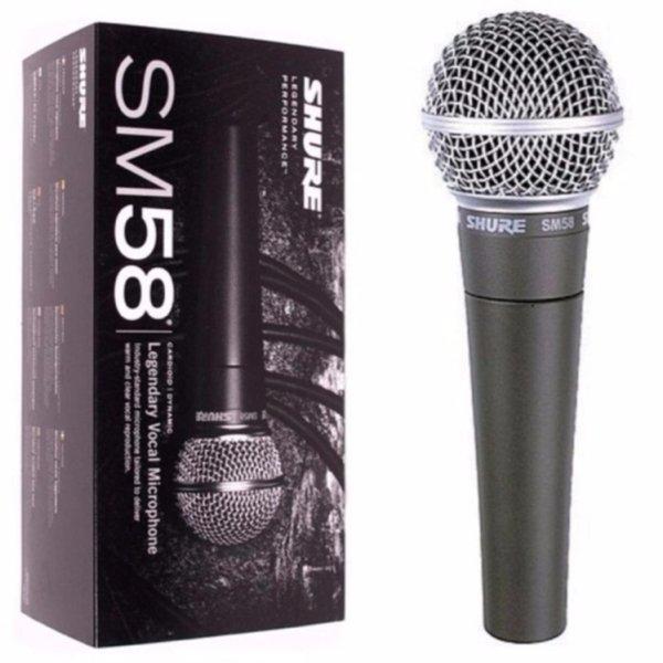 Gambar SHURE SM-58 MICROPHONE MIKROFON KABEL SM58 KUALITAS SUPER Berkualitas dari arfiatin, toko undefined Tokopedia