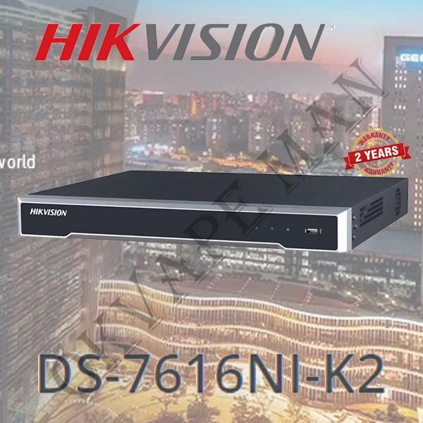 Jual HIKVISION NVR 16CH 16 Channel HD CCTV Kamera 4K DVR DS-7616NI