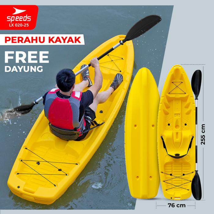 Gambar SPEEDS Perahu Kayak Conoe Boating Sampan Perahu Dayung Olahraga dari vicky storre undefined Tokopedia