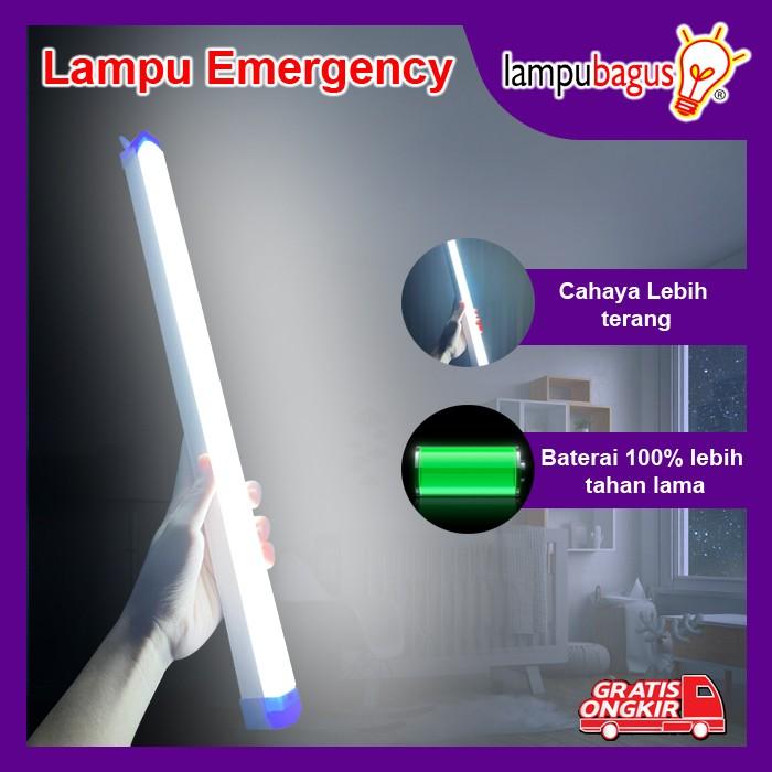 Gambar Lampu Neon Panjang LED Emergency / Lampu Emergency USB Portable - 30 Watt dari Lampu Bagus undefined Tokopedia