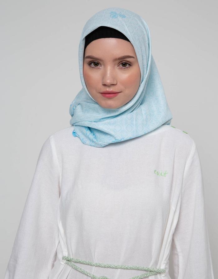 Gambar Annisa Hijab Premium Flowery Wanita 117715340 - PASTEL BLUE, F dari Matahari Official undefined Tokopedia