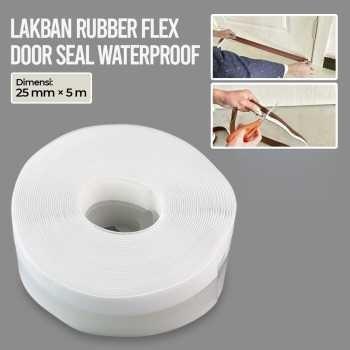 Gambar Lakban Rubber Flex Door Seal Strip Bottom Seal Waterproof - Transparent, 35 mm x 5 M dari eskomstore undefined Tokopedia