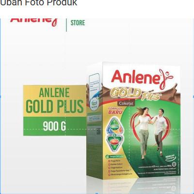 Gambar ANLENE GOLD PLUS CHOCOLATE/ORIGINAL 900GR - SUSU BUBUK -NUTRISI TULANG - COKLAT. dari Herluinayu undefined Tokopedia
