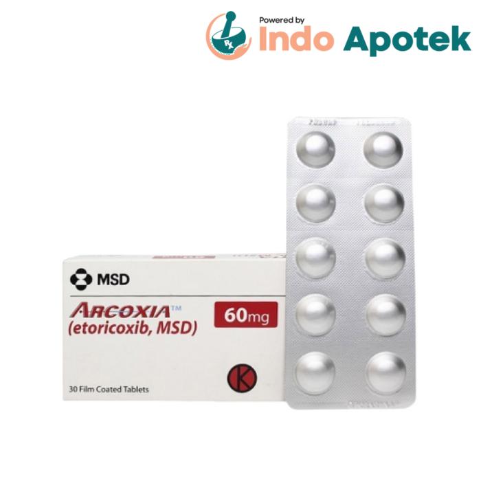 Arcoxia tab 60 mg