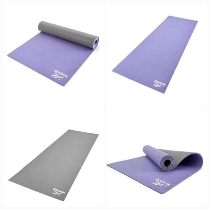 Jual 100 Original Reebok Double Sided 6mm Yoga Mat -Matras Yoga
