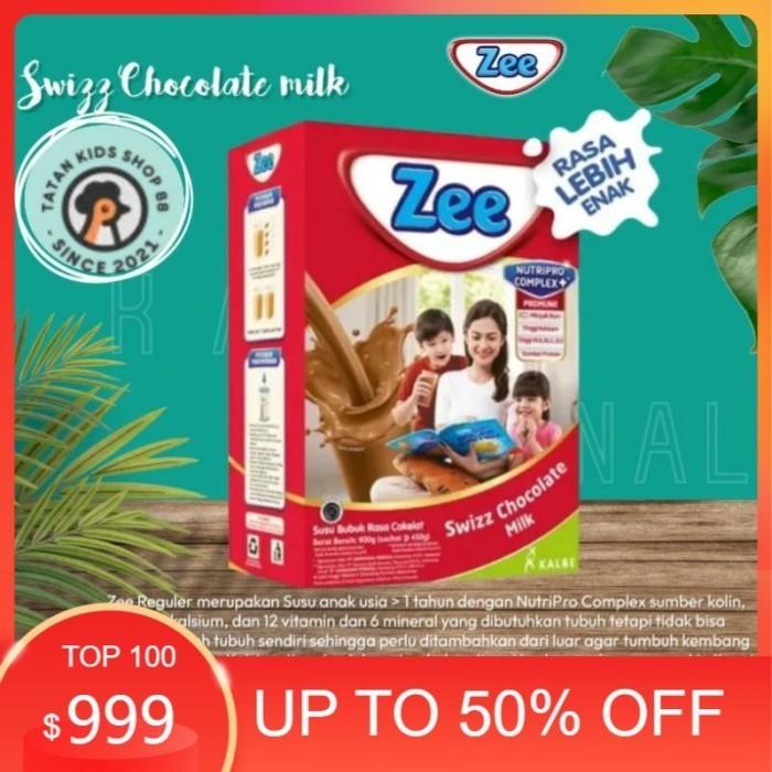 Gambar Susu Zee reguler 900gram rasa Coklat Vanila Strawberry Madu - Coklat dari Edgar kids shop undefined 5 Tokopedia