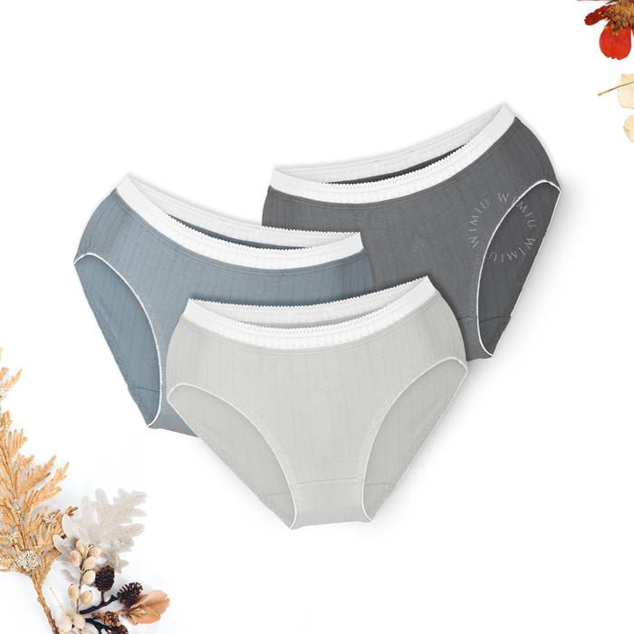 Gambar You’ve 3PCS Celana Dalam Wanita CD Wanita Midi Renda Premium 300040 - Multicolor, M dari YouHave Store undefined Tokopedia