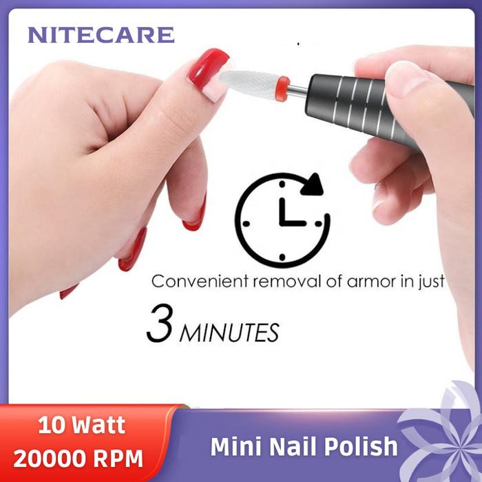 Gambar Alat Kikir Kuku Elektrik Nail Polish Drill - Merah Muda - Merah Muda dari insideflow id undefined Tokopedia