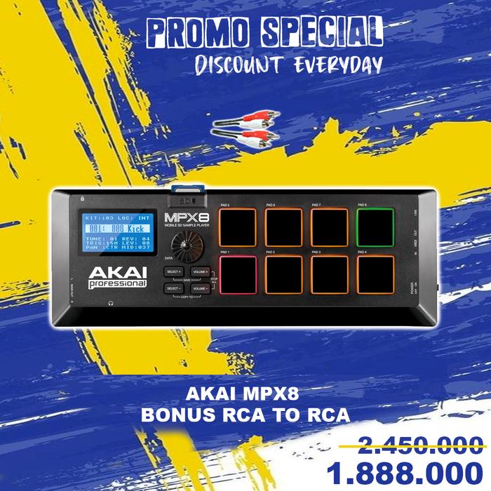 MPX8 AKAI サンプラー リズムマシン