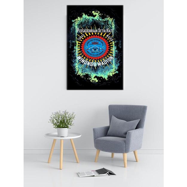 Gambar Poster lambang sh winongo,bingkai foto gambar pshw, figura kayu - 1, A3 dari Rahardjoe Design undefined Tokopedia