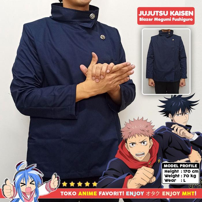 Jual Blazer Jaket Anime Gakuran Jujutsu Kaisen Megumi Fushiguro