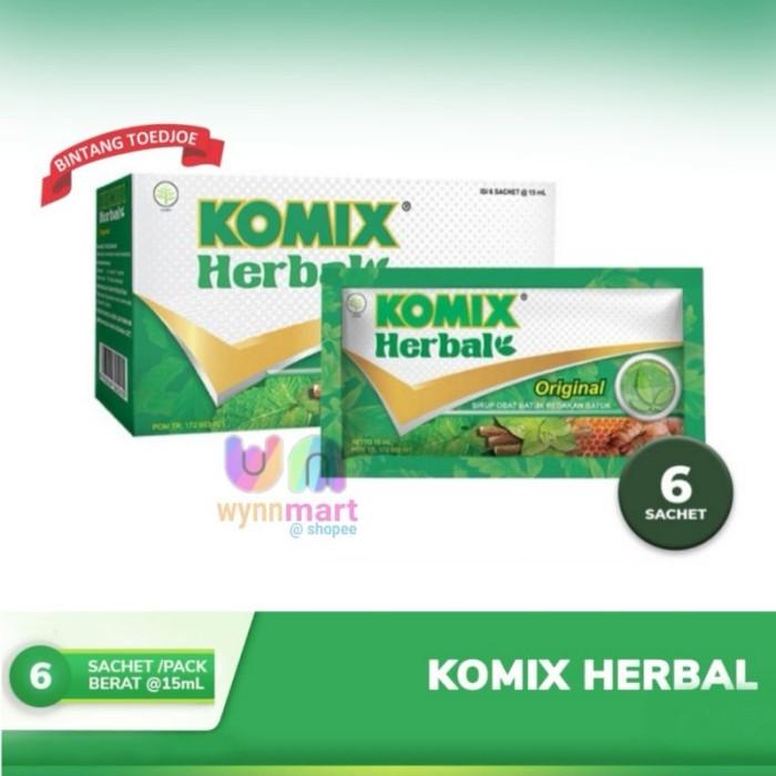 Gambar Komix Herbal @6 sachets / box dari toko zcsar undefined Tokopedia