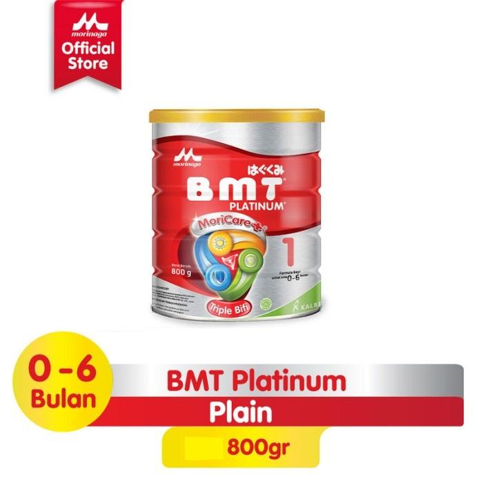 Gambar MORINAGA BMT PLATINUM MORICARE 800 GR SUSU FORMULA BAYI USIA 0-6 dari gracia store0 undefined Tokopedia