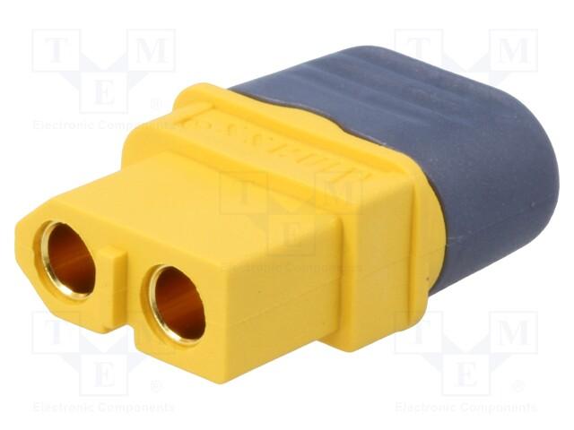 Gambar Amass XT60H Plug Connector Female Male Lipo Battery for RC FPV Drone - XT60H Male dari justShopIt undefined 4 Tokopedia