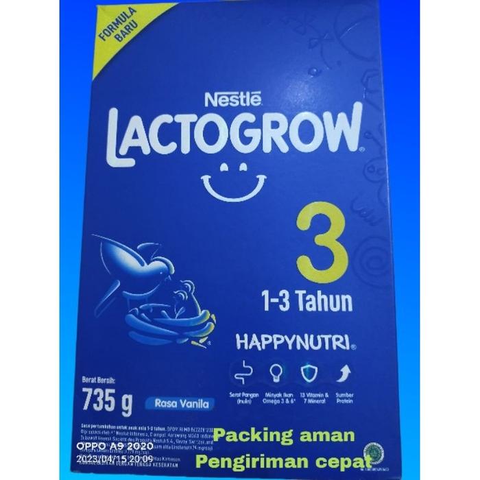 Gambar NESTLE LACTOGROW 3 SUSU PERTUMBUHAN ANAK USIA 1-3 TAHUN ORIGINAL MADU dari omas028 undefined Tokopedia
