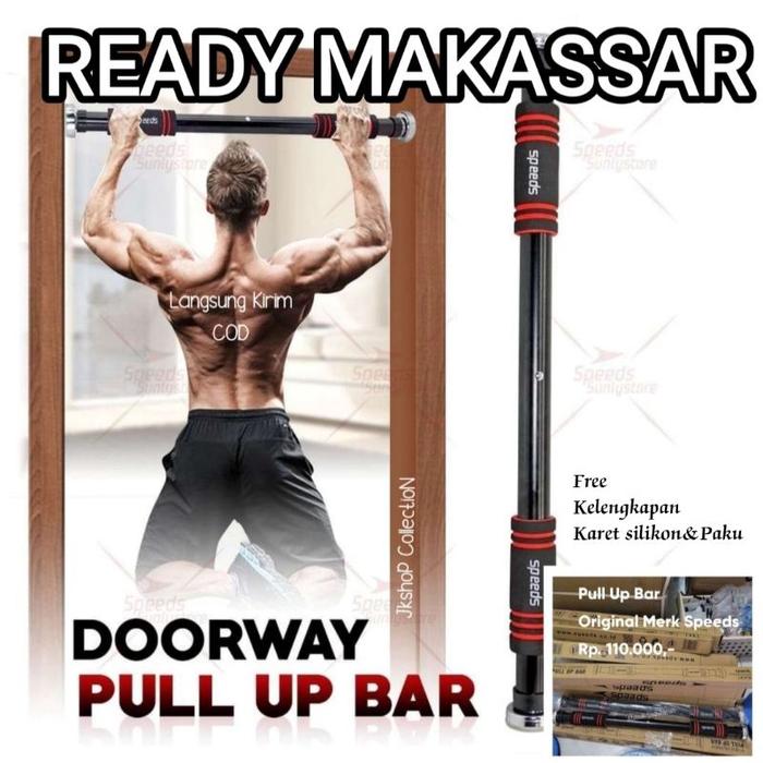 Jual ORIGINAL MERK SPEEDS Pull Up Bar SPEEDS Chin Up Iron Gym Alat
