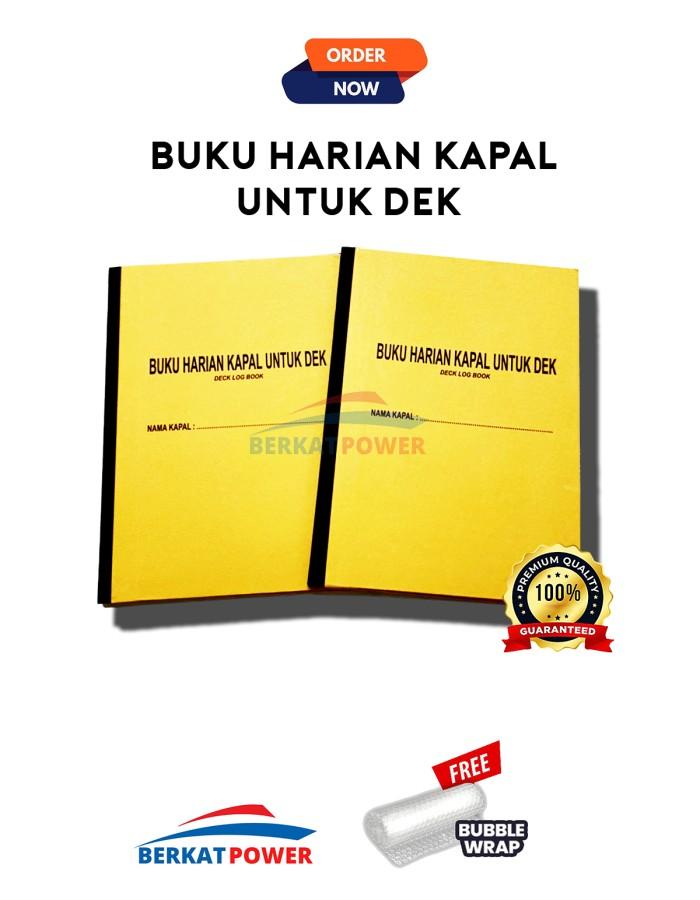 Gambar Log Book Buku Harian Kapal Deck Engine - DECK dari Berkat Power Sby undefined Tokopedia