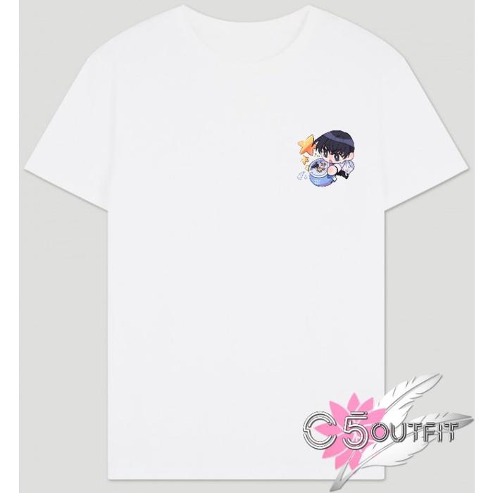 Gambar KAOS MANHWA OMNISCIENT READERS VIEWPOINT KIM DOKJA CHIBI COMBED 30S - Putih, XS dari Kaizer Outfit undefined Tokopedia