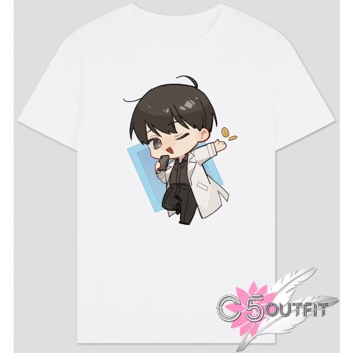 Gambar KAOS MANHWA OMNISCIENT READERS VIEWPOINT KIM DOKJA COINS COMBED 30S - Putih, XS dari Kaizer Outfit undefined 3 Tokopedia