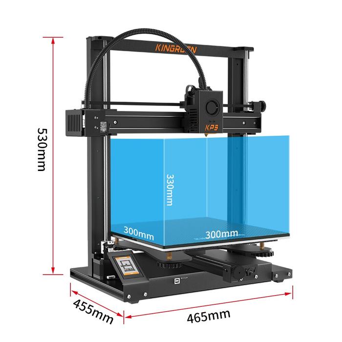Gambar DD KINGROON KP5L 3D Printer High Precision Printing Size 300x30 dari Digital Depoot undefined Tokopedia
